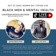“Black Men & Mental Health” – A Conversation with Coach Goliath